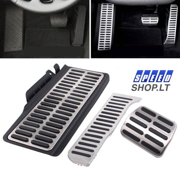 VW Golf 5 Golf 6 Golf Plus Jetta Tiguan 5N Touran 1T Scrocco pedalų apdaila